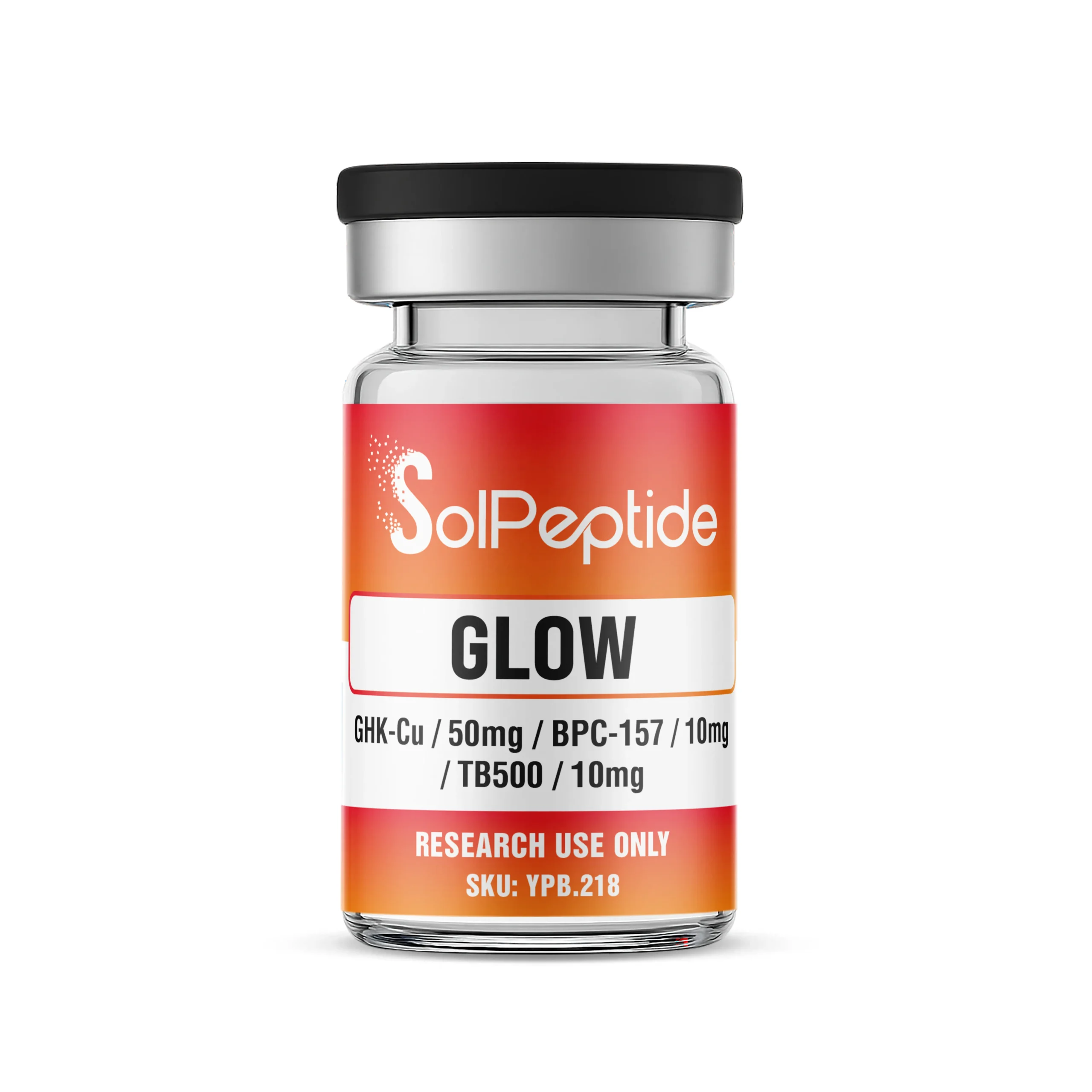 GLOW GHK-Cu (50mg) / BPC-157 (10mg) / TB500 (10mg) - Image 1
