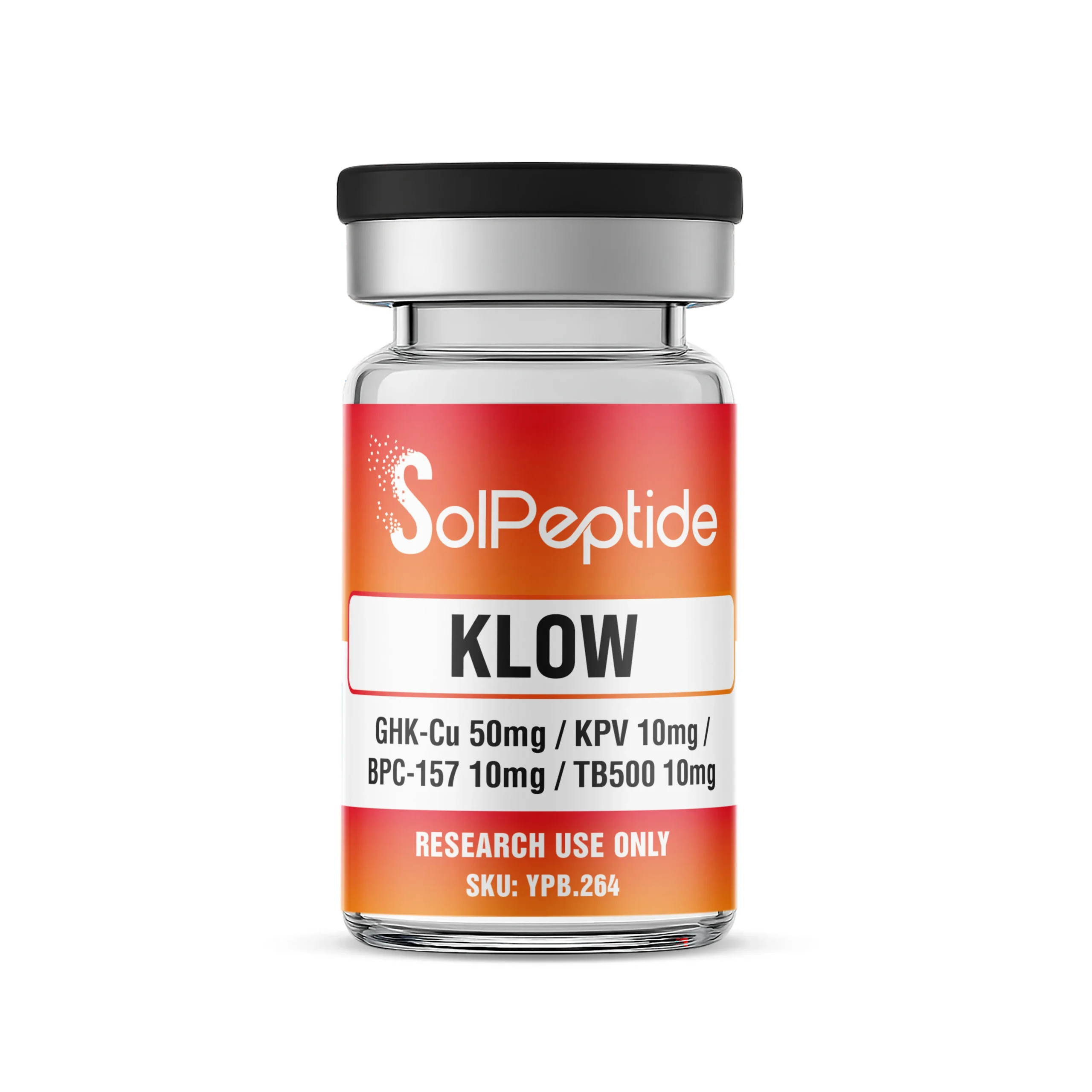 KLOW – GHK-Cu (50mg) / KPV (10mg) / BPC-157 (10mg) / TB500 (10mg) - Image 1