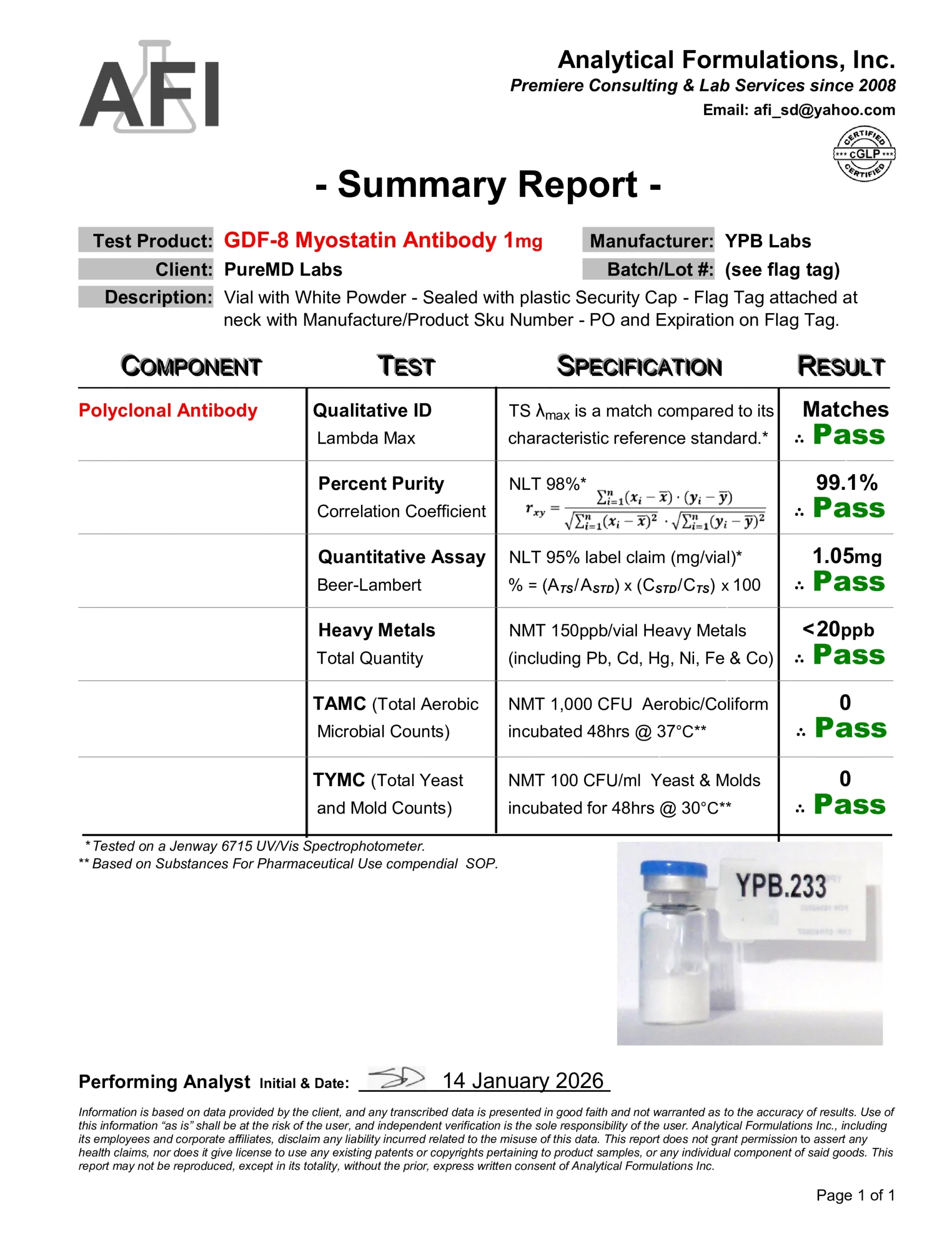 GDF-8 (1mg) - Image 2